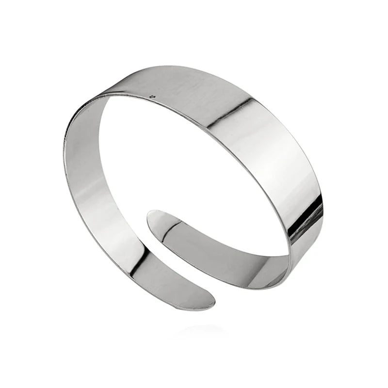 Fashion Arm Bracelet for Women Girls Mental Open Upper Arm Bangle Bracelet Simple Adjustable Armlet Armband