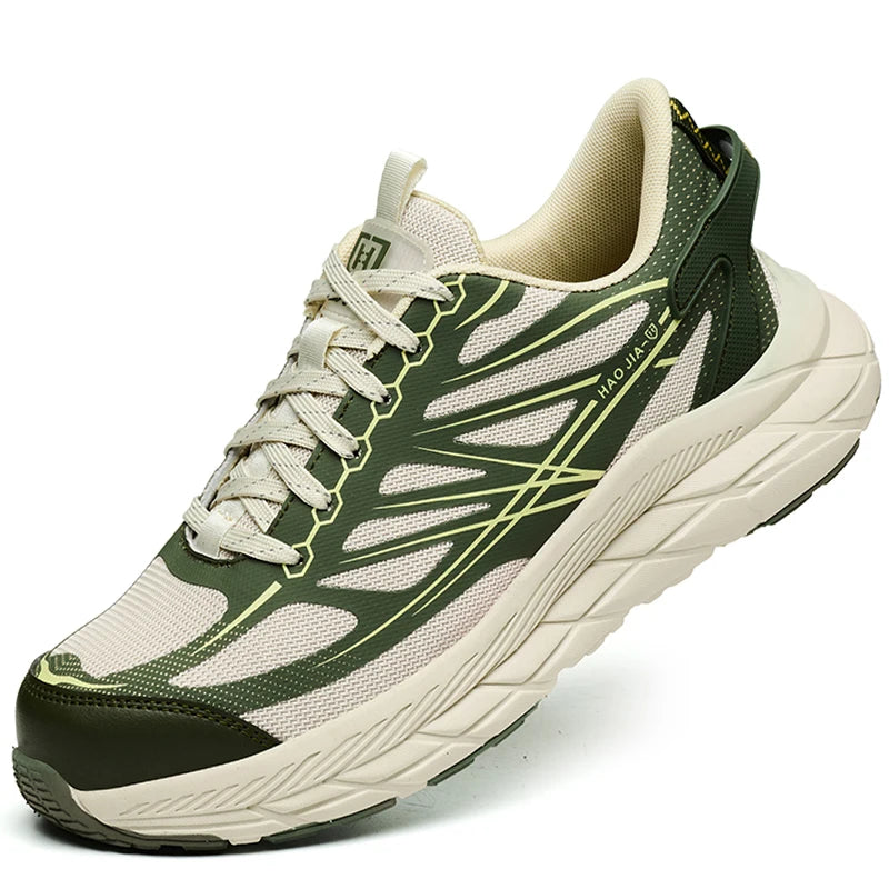Lightweight Steel toe Shoes Work Sneakers Safety Shoes Men Anti-smash Anti puncture Indestructible shoes Security Breathable
