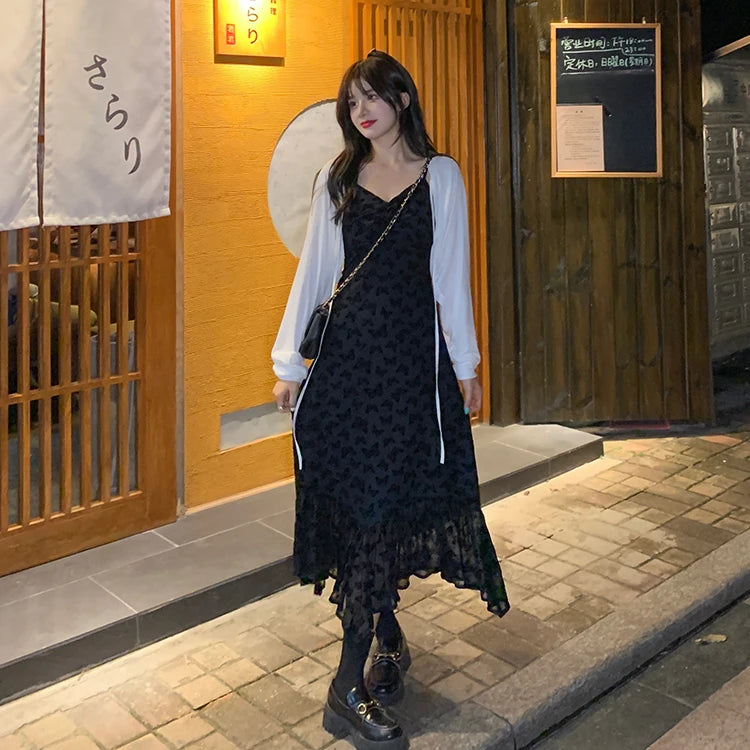 Sweater Cardigan Women Summer Thin All-match Sun-proof Lace-up Simple Fashion Street Wear Vacation Popular Casual Vintage Chic