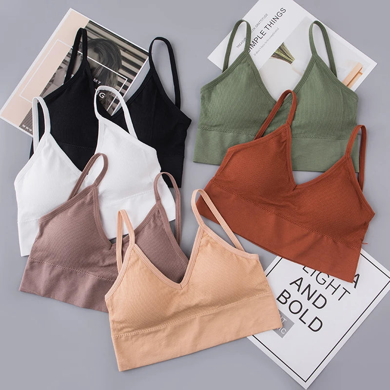 Bras for Women Sexy Seamless Bra U Type Backless Push Up Bralette Brassiere Femme Sports Underwear Women’s Lingerie