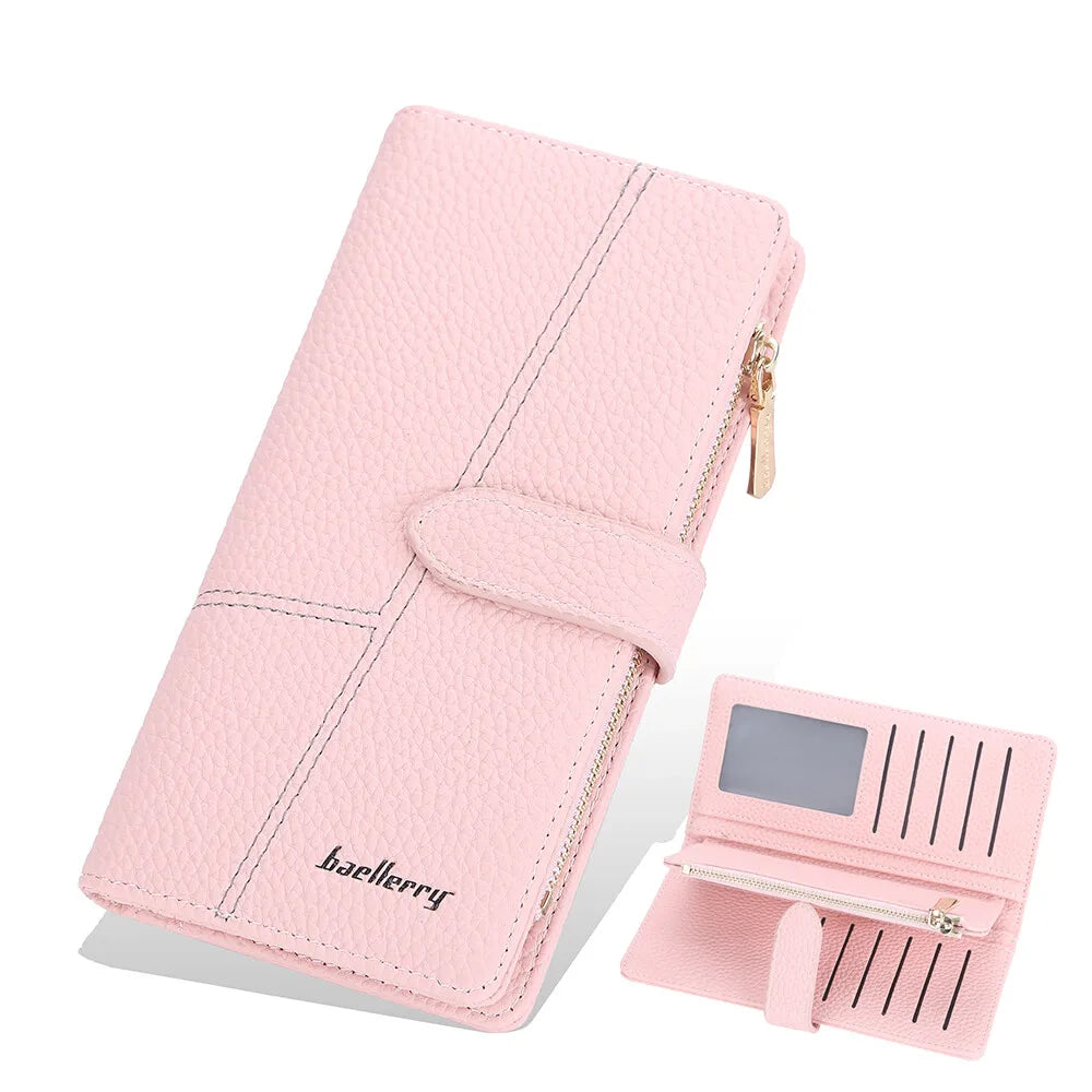 Women Long Wallets Slim Purse Handbags Female Purse Luxury Card Holder High Quality Zipper Wallet Pocket For Women