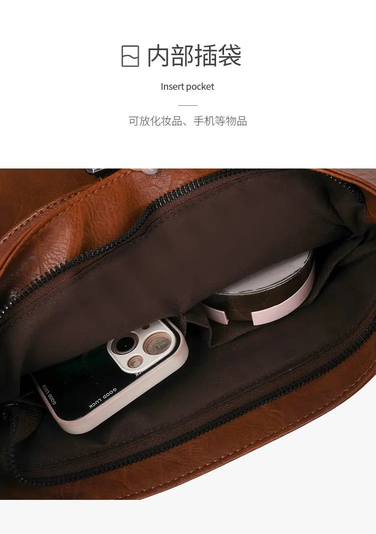 Women's Hand Bag With Trendy Design And High-End Leather Showing Elegant Look For Daily Outings