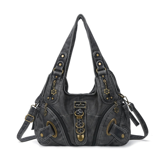 Women Handbags Fashion Shoulder Bag Large Tote Top-handle Shopping Pack Multifunctional Satchel Lady Hobos  Big Purse