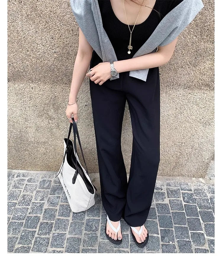 Slippers Casual Low Female Shoes Rubber Flip Flops Slides Luxury 2025 Summer Flat Hawaiian PU Hoof Heels Rome Scandals Fabric Si