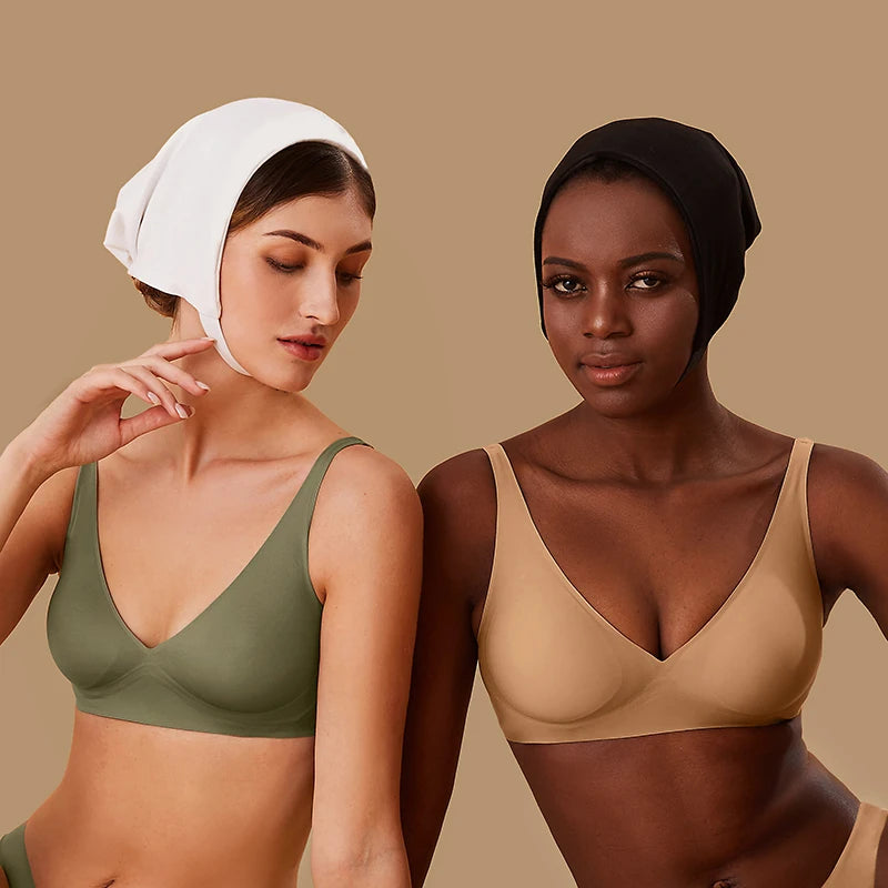 Sexy Bras For Women Seamless Women's Bra No Wire Push Up Brassiere Underwear Breathable Soft Thin Female Intimates  Lingerie