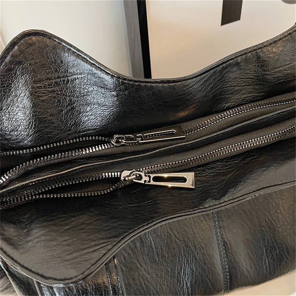Female Handbag Large Capacity Shoulder Bags Big Stylsih Tote Bag Ladies Soft Leather Hobos Messenger Bags Women Shopper Bag Sac