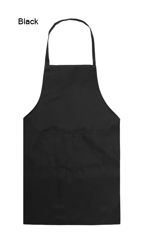 Korean Fashion Women Men Apron Kitchen Cooking Chef Cleaning Restaurant Waitress Apron Custom Print Logo Gift Aprons Wholesale