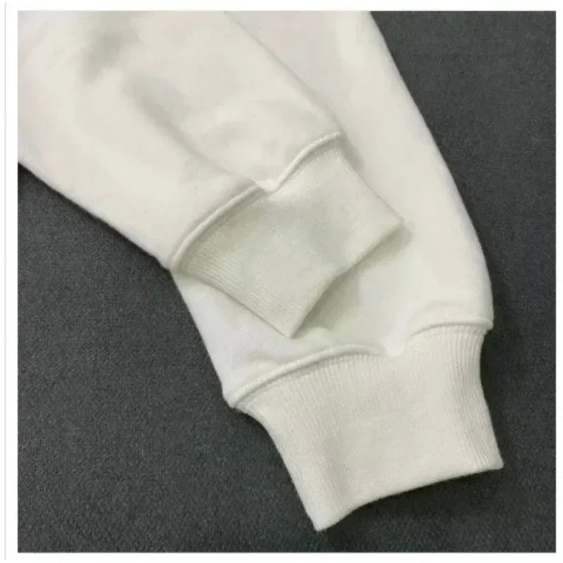 Sweater Male Devil Hooded Sweater Autumn and Winter Long-sleeved Loungewear Can Be Worn Outside English Pattern Printing