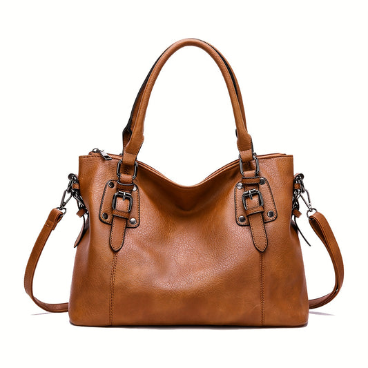 Women Handbags Tote Bag Soft Retro Designer Large Capacity Multi-pocket Casual Ladies       Mother's Day Gift Adjustable Shoulder Strap Purse