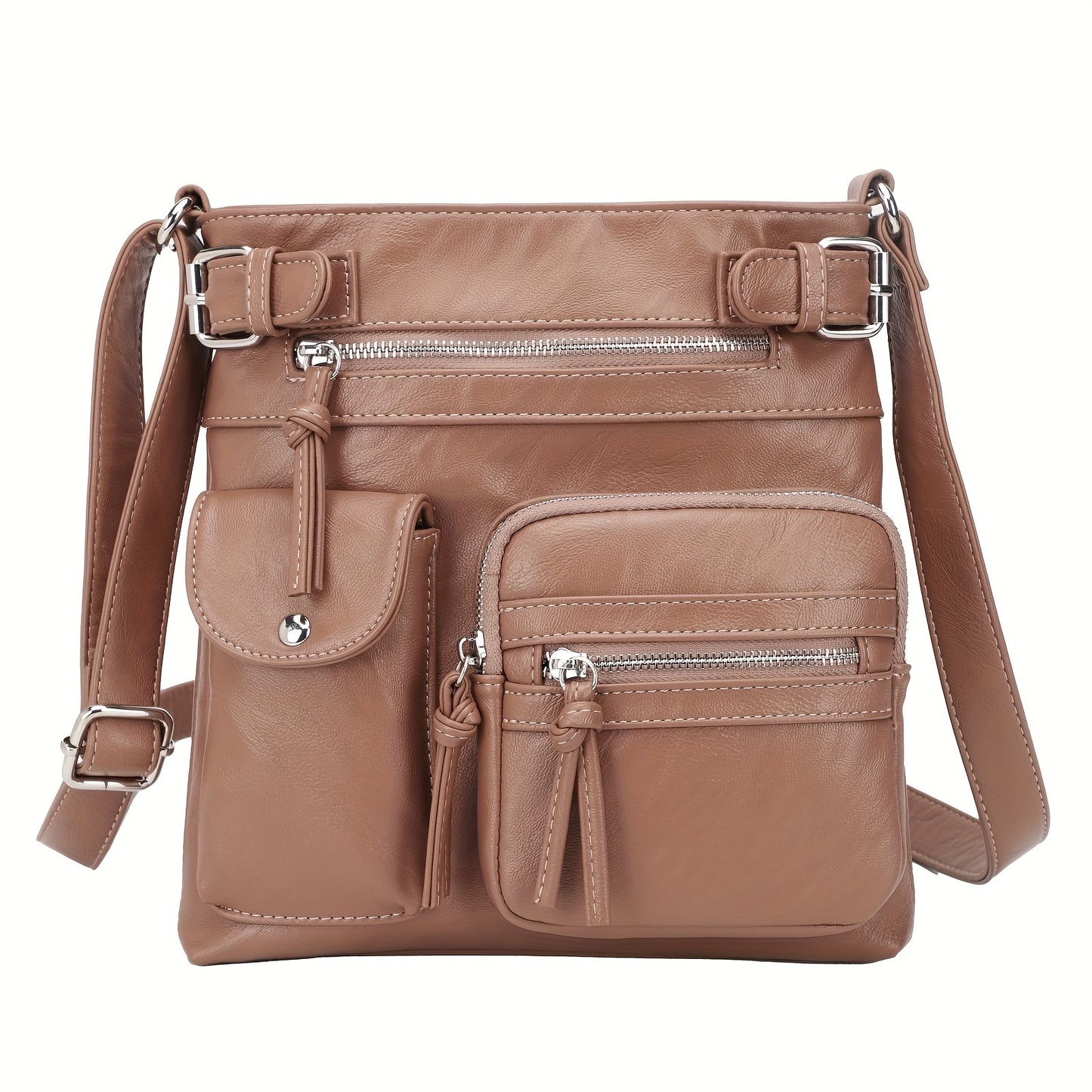 Purses For Women Small Crossbody Bags Shoulder Handbags Multi Pockets