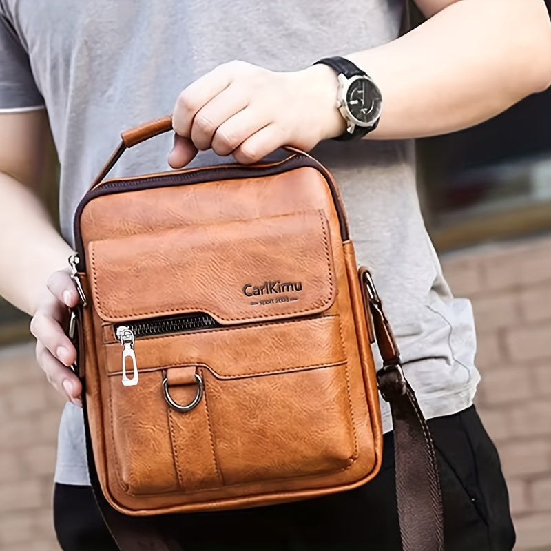 Purchase Men'S Handbags, Shoulder Bags, Vintage Vertical Business Casual Bags, And Backpack Bags.
