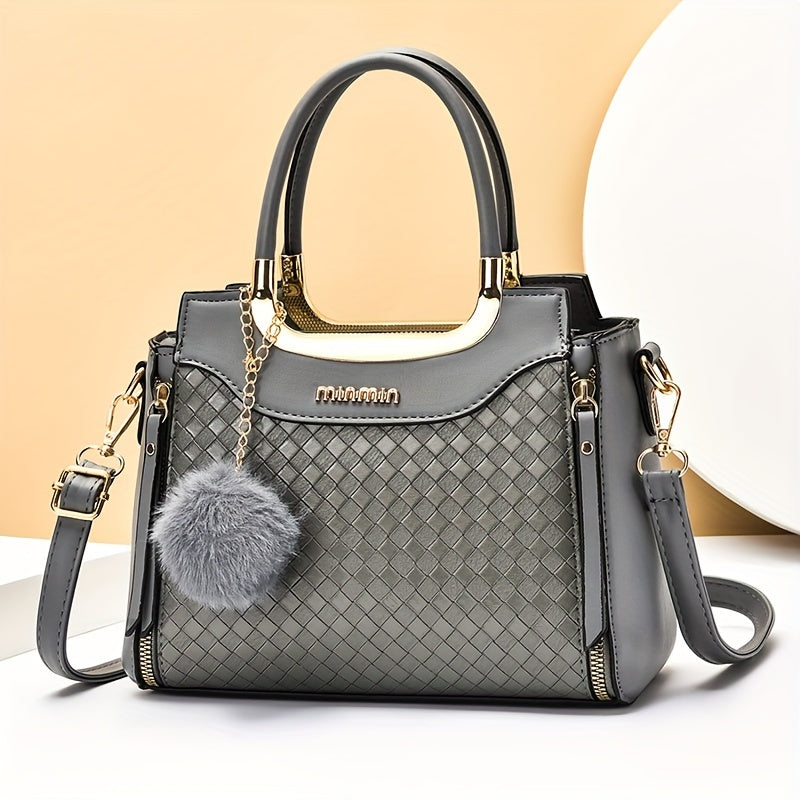 Vibrant Ladies' Crossbody Handbags - Stylish Top Handle Satchel, Shoulder Bags, Small Totes with Adjustable Straps, Multiple Compartments, and Magnetic Closures - Perfect for Daily Use, Work, School, and Travel