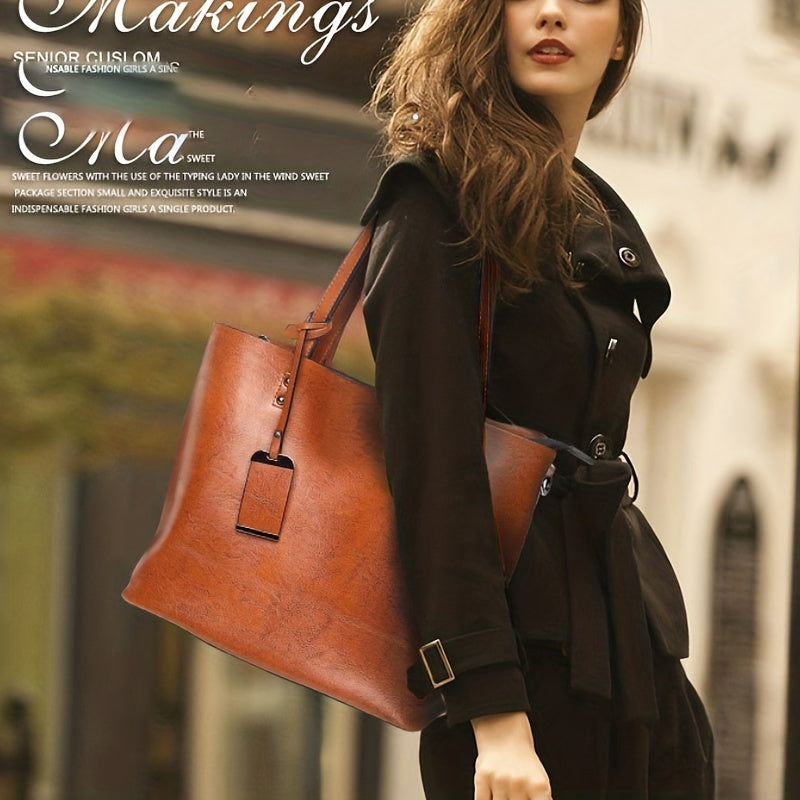 Women Handbags Tote Bag Soft Retro Designer Large Capacity Multi-Pocket Casual Ladies Mother'S Day Gift Adjustable Shoulder Strap Purse Cheap