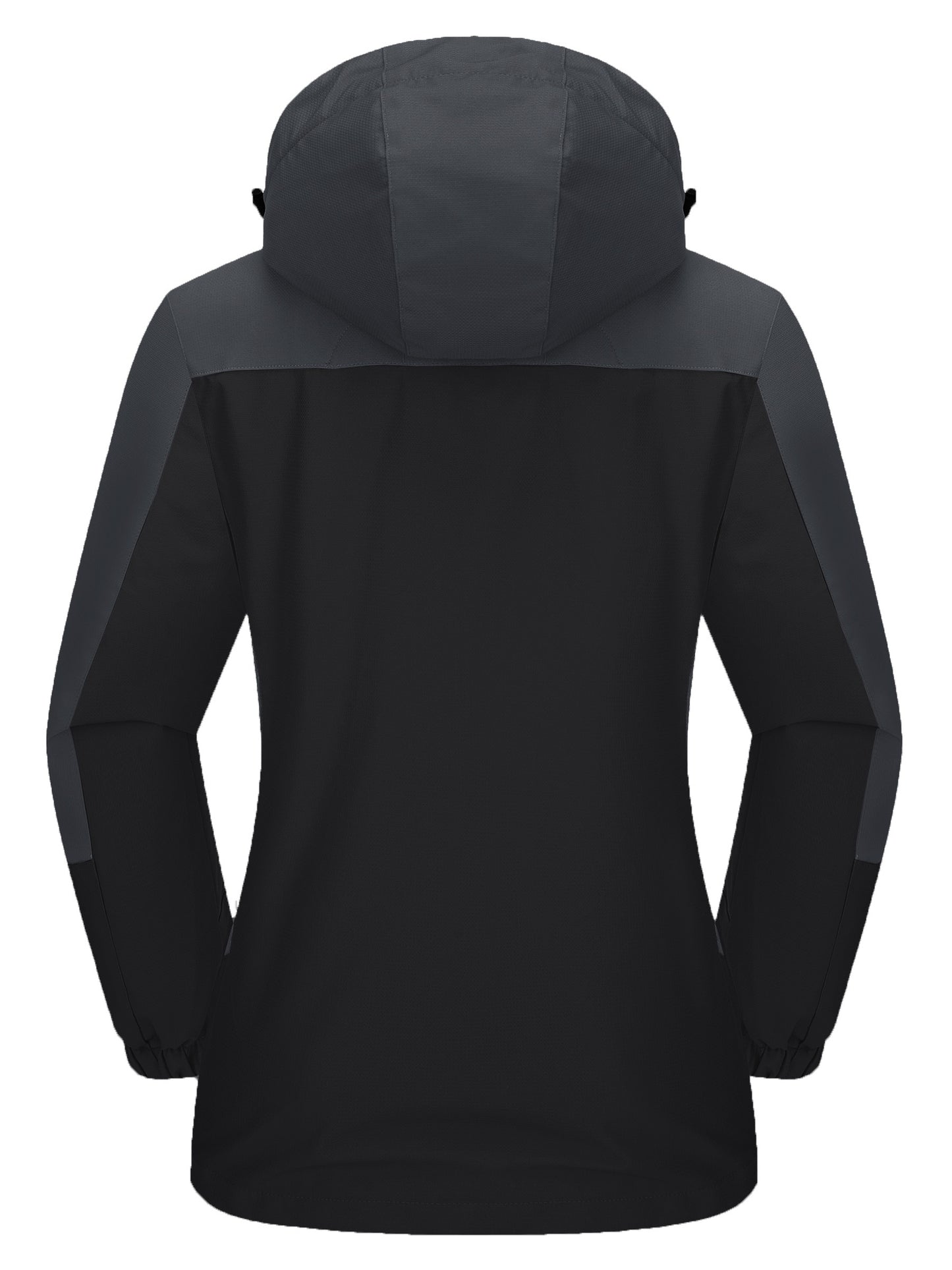 Women's 3-in-1 Winter Coats Snow Ski Jacket Water Resistant Fleece Lined Winter Jacket Parka Windproof Hiking Hooded Coat Multi-pocket Winter Camping Parka Wear Resistant Snowboarding Warm Fleece Jacket