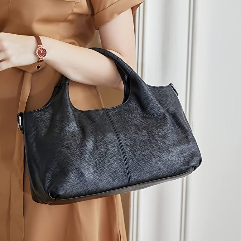 Iswee Genuine Leather Shoulder Bags Purses and Handbags for Women - Top Handle Tote Satchel Ladies Hobo Crossbody Bags -  For Fashionable Women - Versatile for Work, Travel & Everyday Use - Perfect Gift for Her