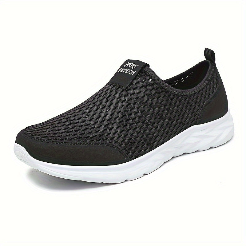 Summer Women'S Shoes Sneakers Lightweight And Breathable Running Shoes Slip on Casual Sports Shoes Mesh Casual Shoes