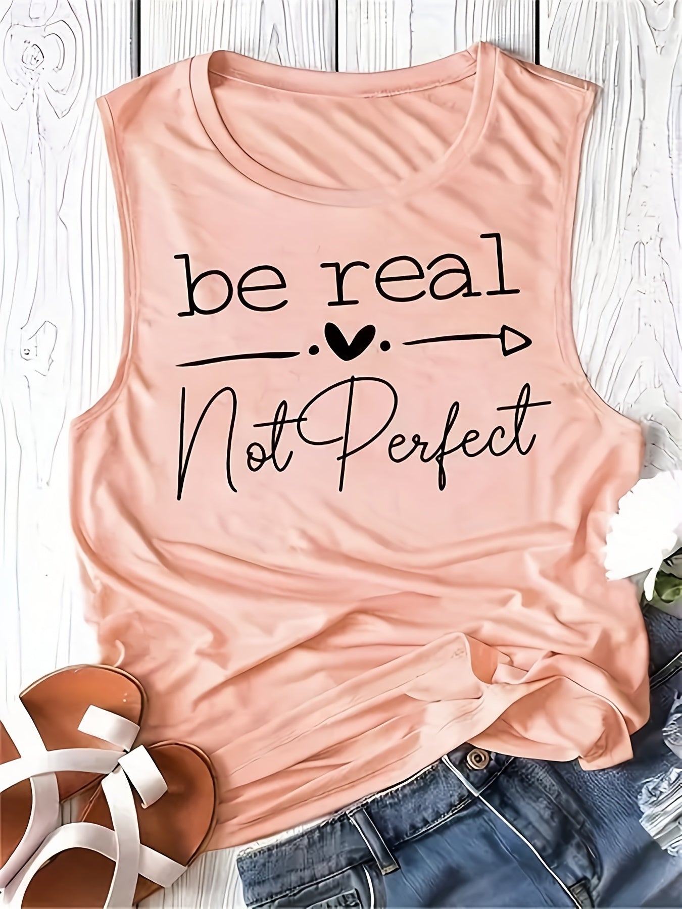 3-Pack Graphic Print Tank Tops - Breathable Crew Neck, Sleeveless Casual Style - Perfect Summer Wardrobe Staple for Women