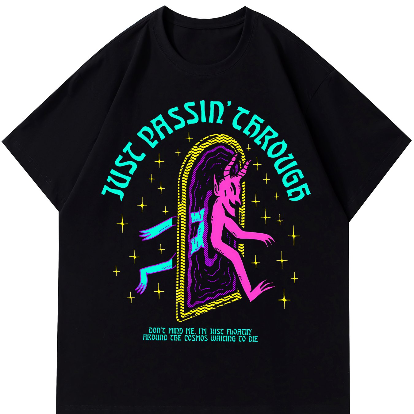 Tees For Men, 'Ripping Through Life' Print T Shirt, Casual Short Sleeve Tshirt For Summer Spring Fall, Tops As Gifts