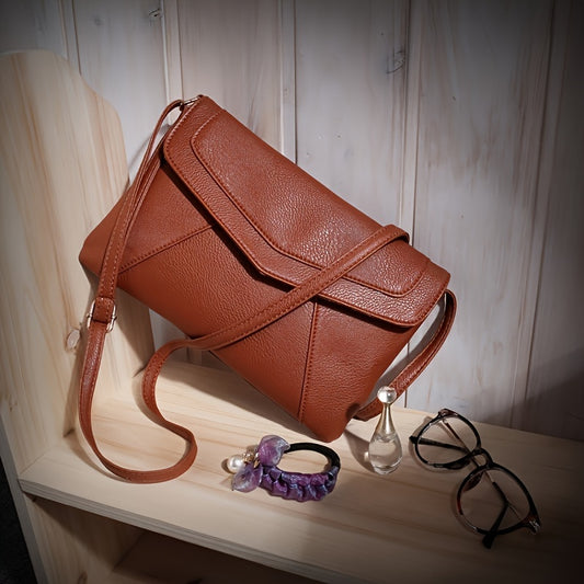 Women's Clutch Handbags Small Crossbody Bag Lightweight Purses Vegan Leather Wristlet Clutch, Includes Adjustable Shoulder