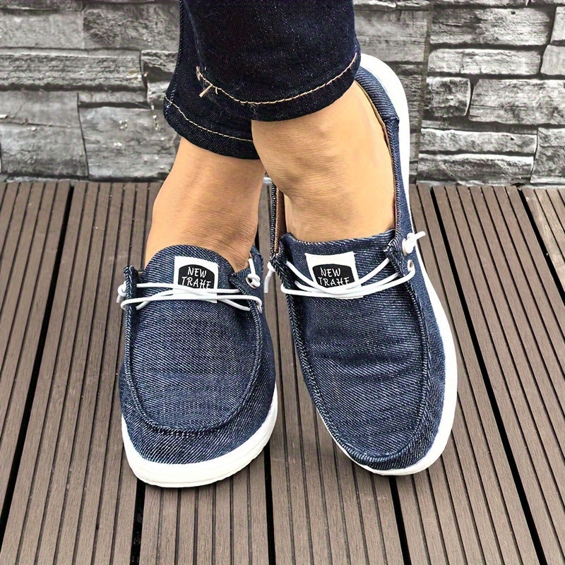 Ladies summer new dark blue outdoor slippers, a flat-soled casual comfortable breathable fashion casual women's shoes