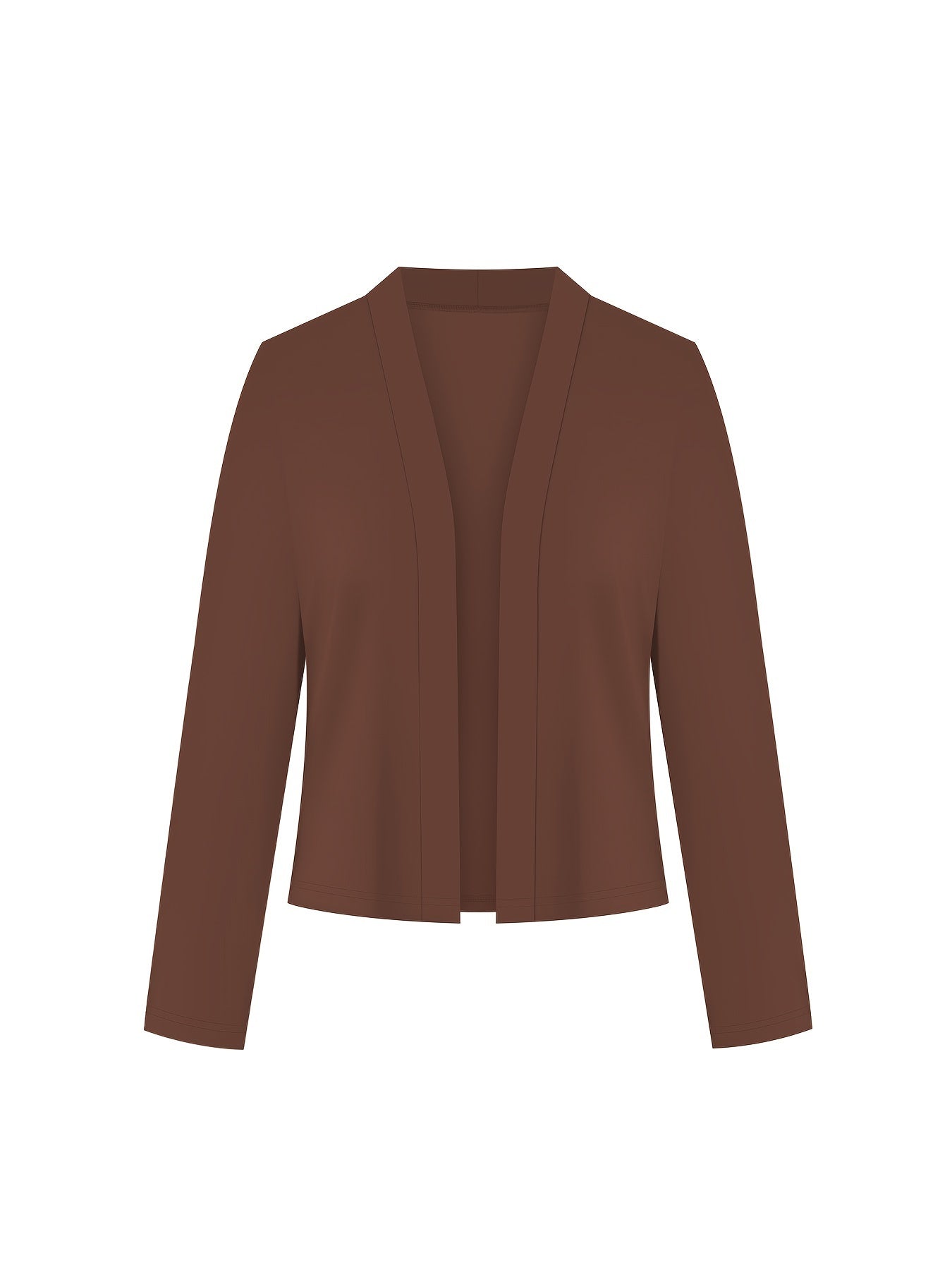 Elegant Women'S Two-Piece Dress Suit Set - Long Sleeve Solid Cardigan Jacket & Geometric Print Knit Dress - Polyester Blend with Stretch (95% Polyester, 5% Elastane) - Versatile All-Season Wear