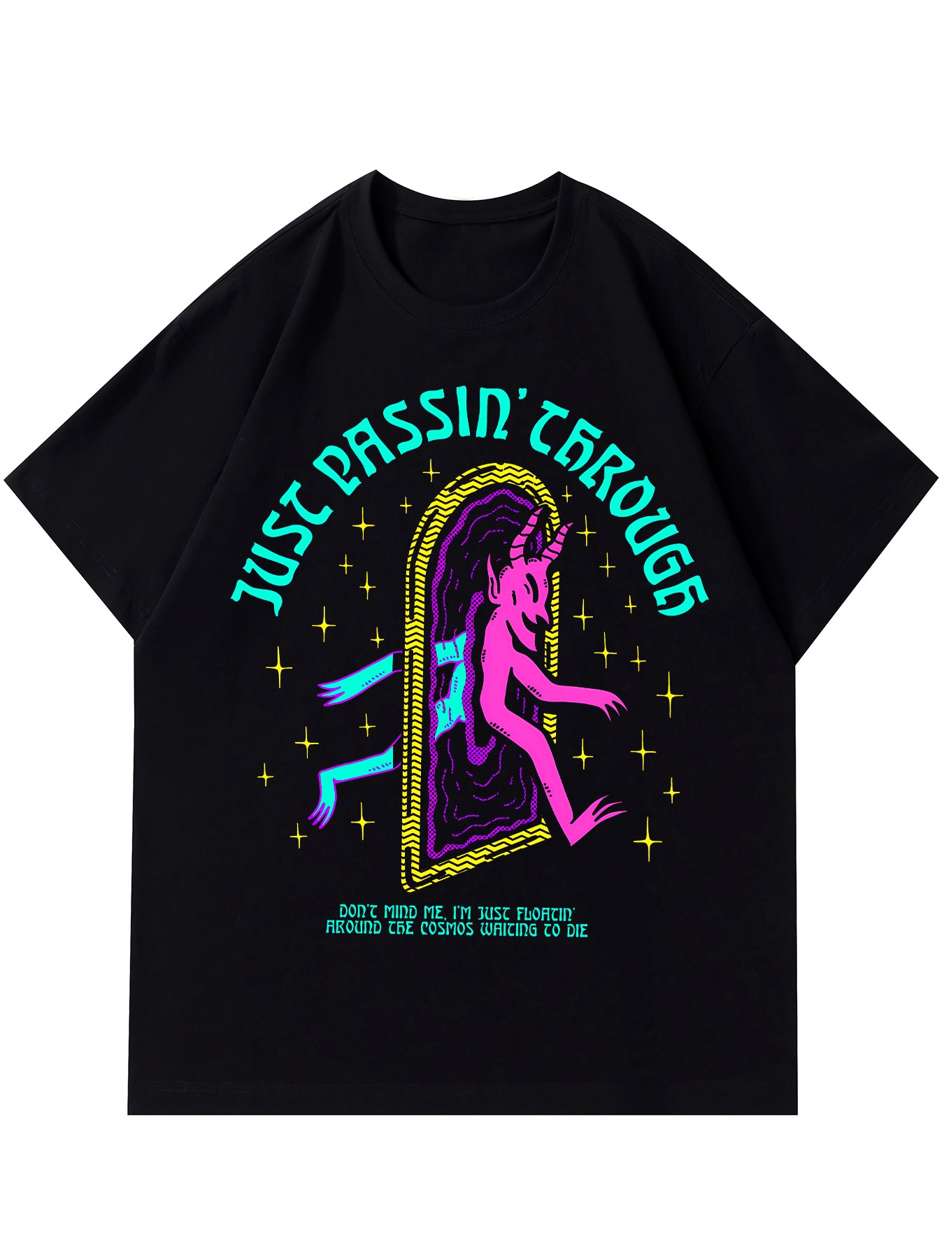 Tees For Men, 'Ripping Through Life' Print T Shirt, Casual Short Sleeve Tshirt For Summer Spring Fall, Tops As Gifts