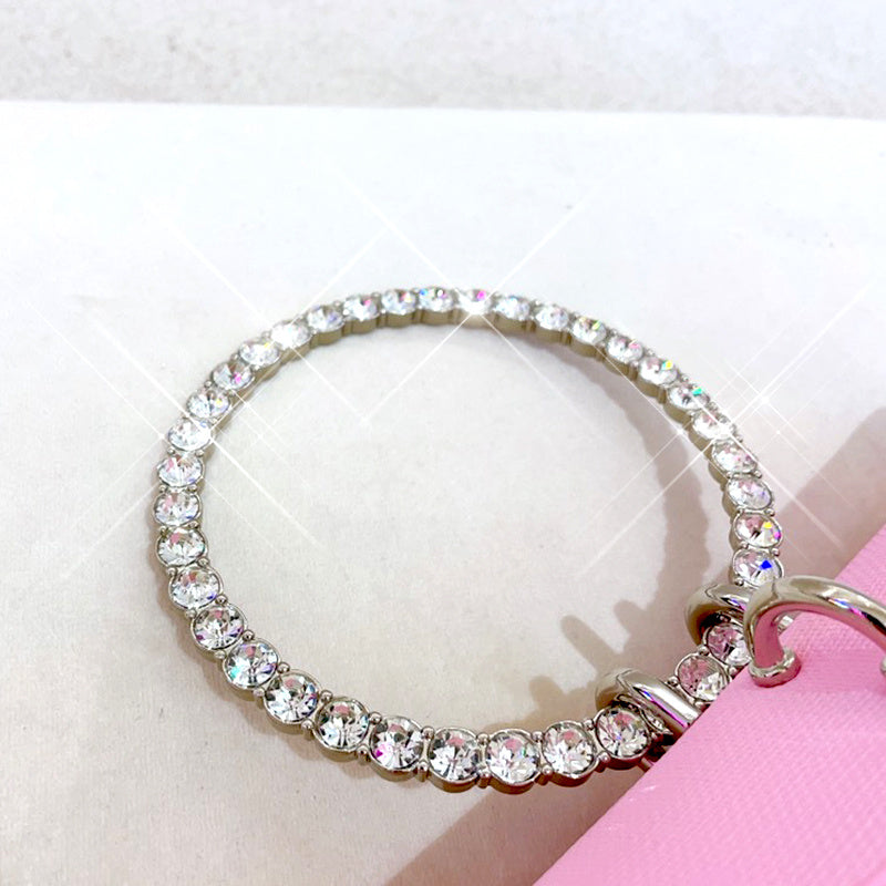 JIOMAY Women's Luxury Designer Clutch Handbag with Detachable Chain Strap & Closure - Synthetic Leather Rhinestone-Adorned White/Black/Green Evening Bag, Golden-Tone Hardware, Elegant Large Statement Purse for Parties, Weddin