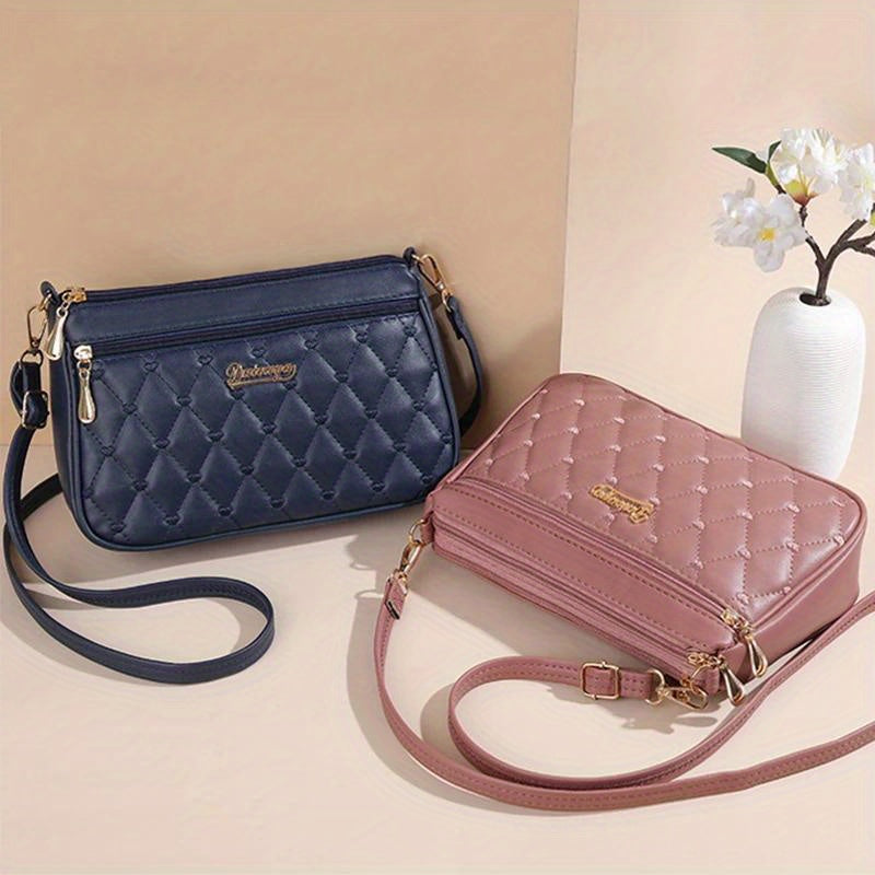 Embroidery Messenger Bags Women Leather Handbags Bags for Women Sac a Main Ladies hair ball Hand Bag