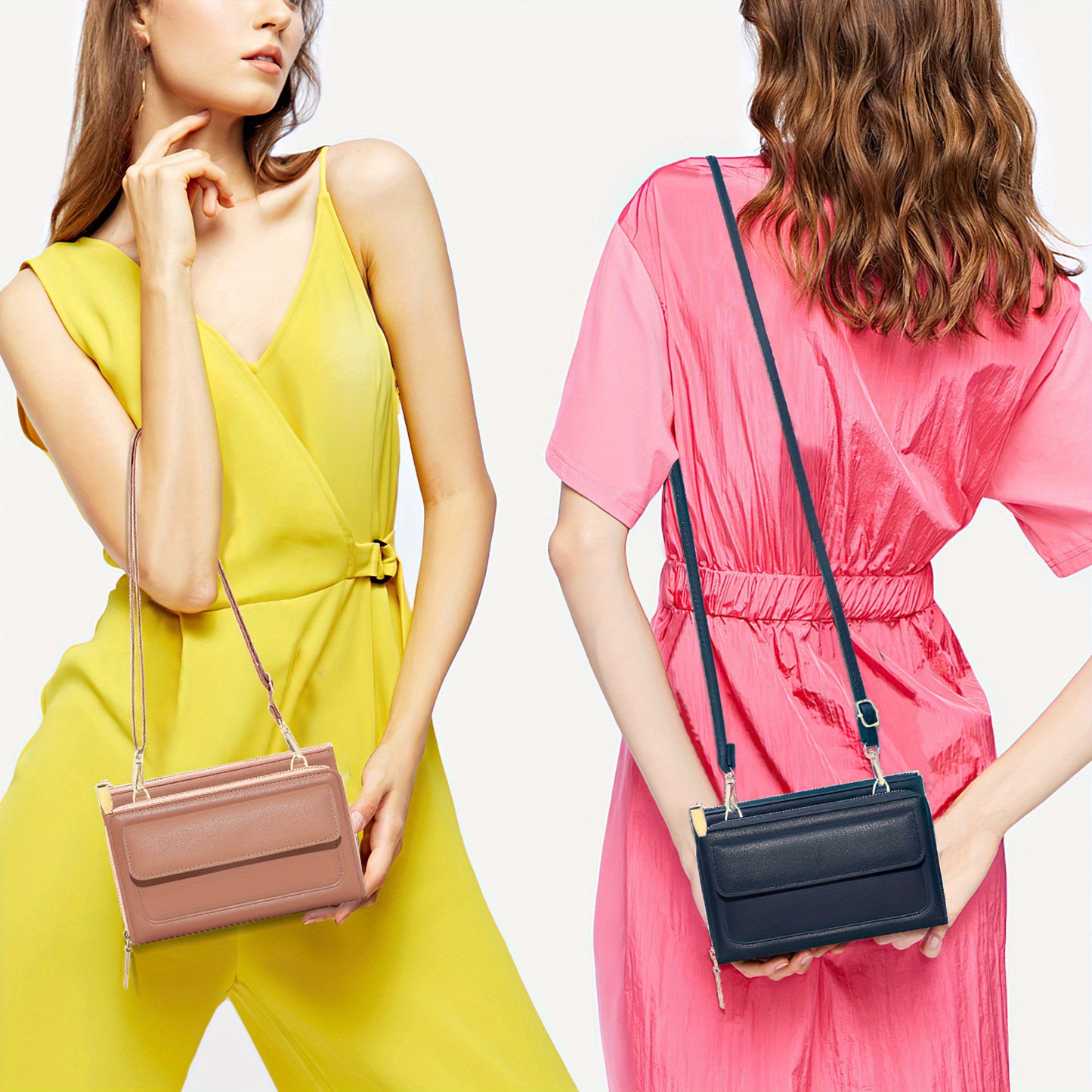 Small crossbody bag for women cell phone wallet purse mini shoulder handbags with card slots