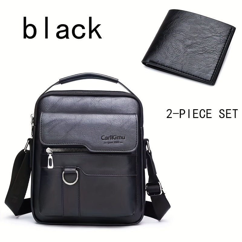 Purchase Men'S Handbags, Shoulder Bags, Vintage Vertical Business Casual Bags, And Backpack Bags.