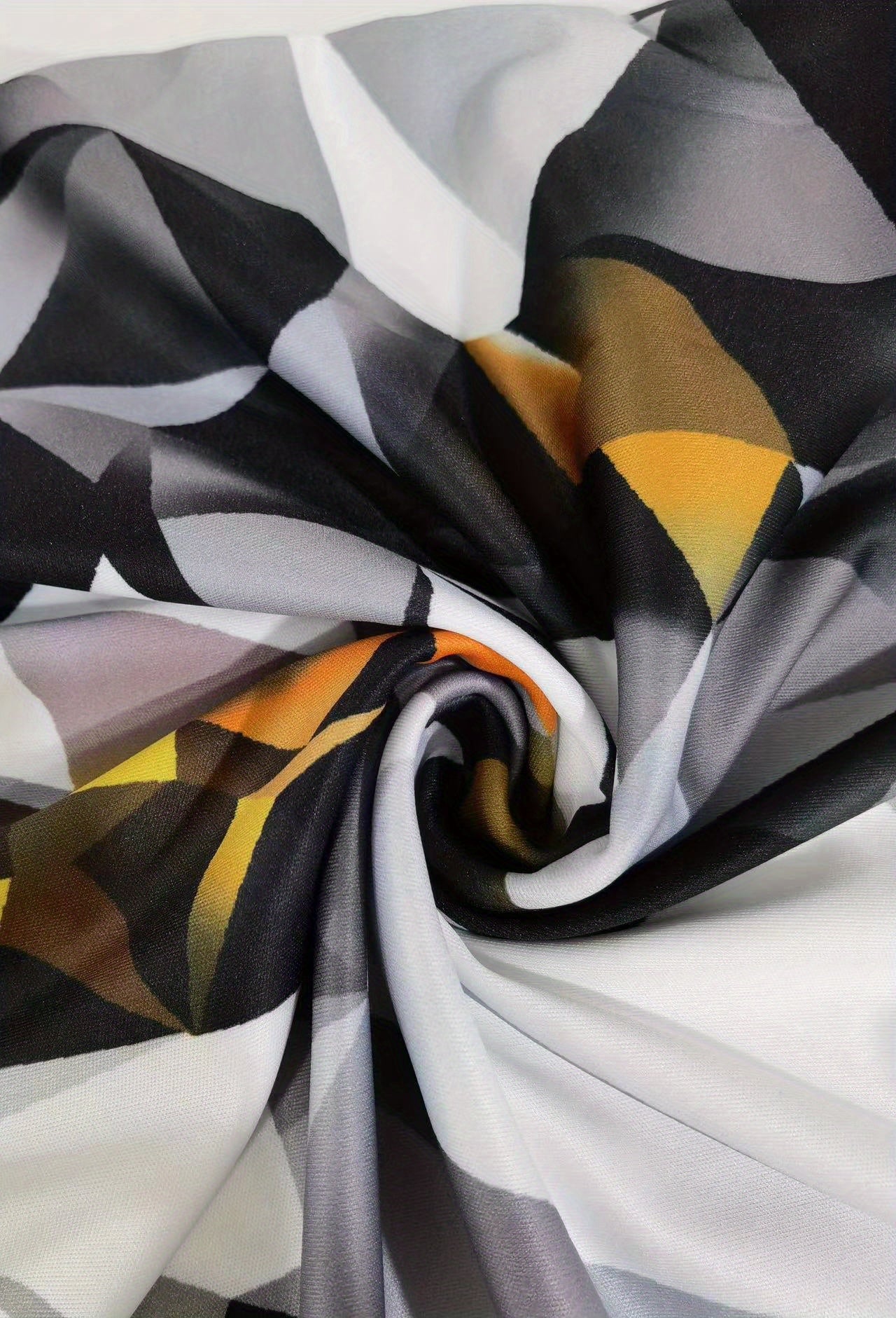 Fashion-Forward Mens Zip Up Shirts - Stylish Geometric Print, Short Sleeves, Lapel Collar - Comfortable Summer Tops & Pullovers