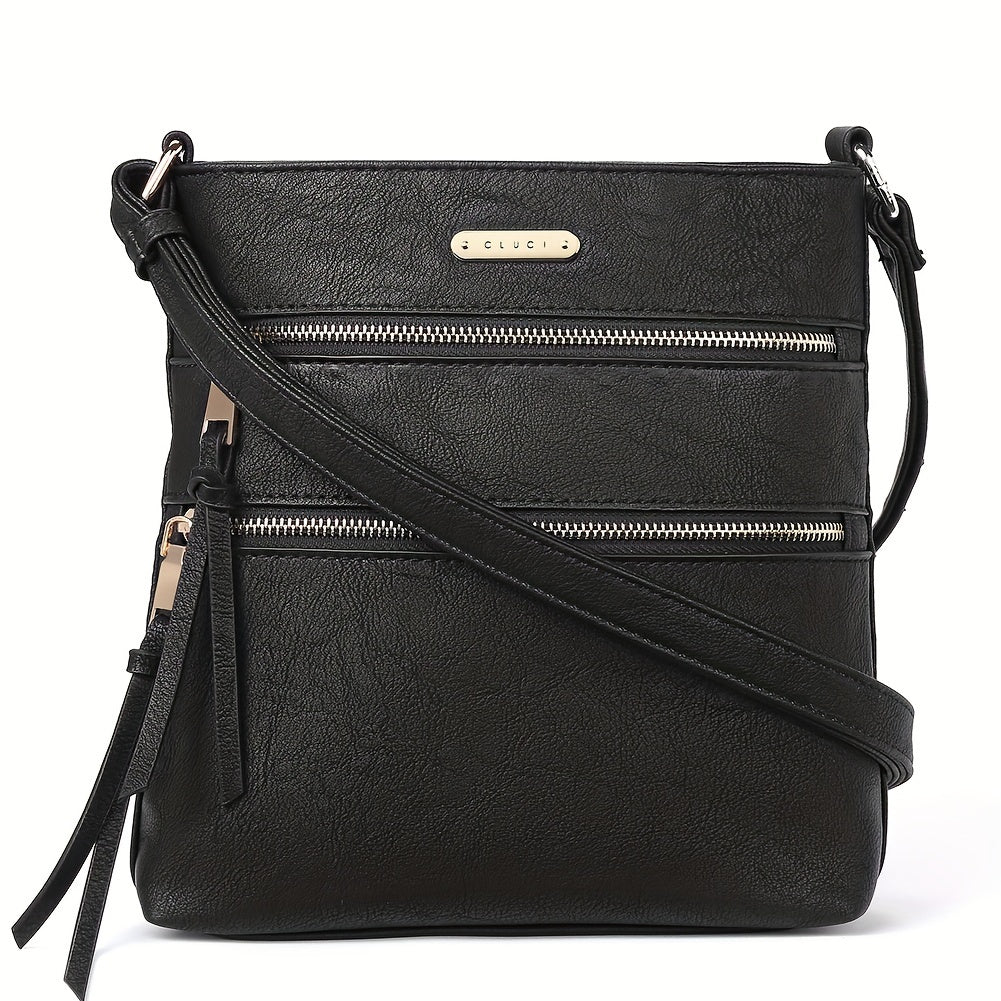[Adjustable Strap Soft Crossbody Purses] Crossbody Purses for Women, Zipper Pocket Adjustable Strap, Soft Women's Shoulder Handbags