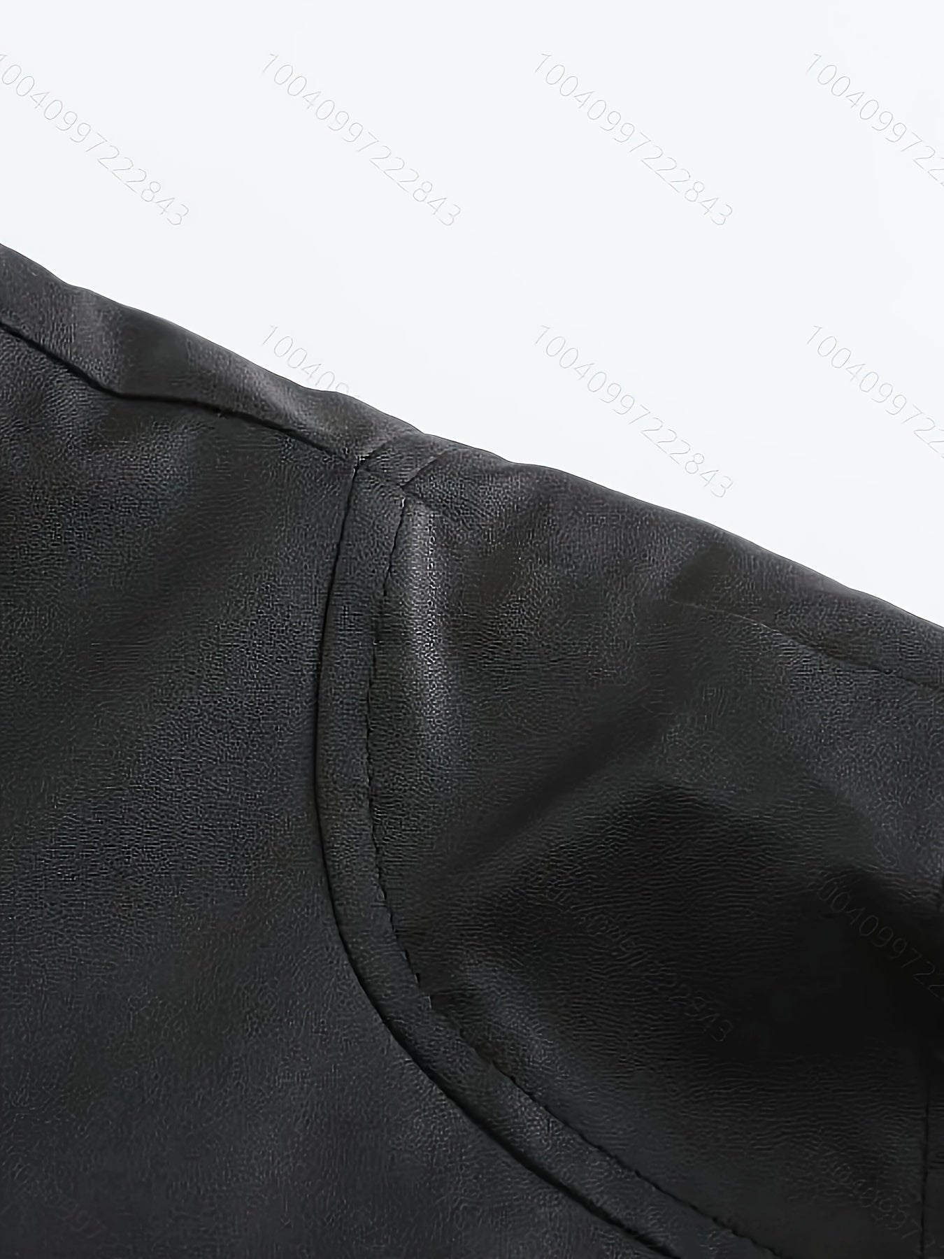 Men'S Large Autumn/Winter Jacket Full Zipper Standing Neck Motorcycle Bomb Jacket Business Bicycle Coat