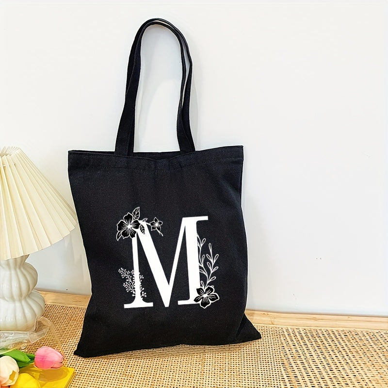 1pcs High-Quality Women Men Handbags Canvas Tote bags Reusable Cotton grocery High capacity Shopping Bag