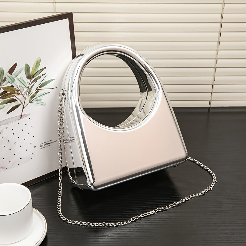 Elegant Acrylic Crossbody Bag For Women - Versatile Square Purse With Magnetic Closure, Ideal For Lipstick & Phone, Perfect Gift - 8.1"X4.1"X10" Handbags For Women Backpack Purse For Women