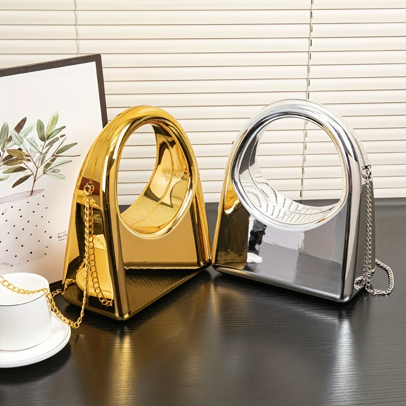 Elegant Acrylic Crossbody Bag For Women - Versatile Square Purse With Magnetic Closure, Ideal For Lipstick & Phone, Perfect Gift - 8.1"X4.1"X10" Handbags For Women Backpack Purse For Women