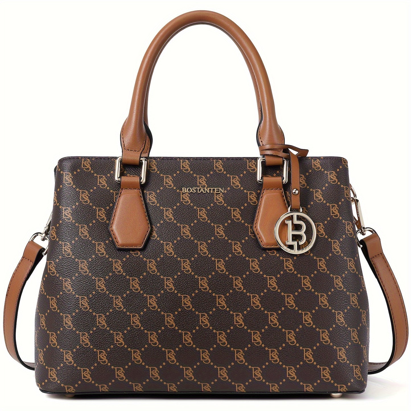 Women Leather Handbags Top Handle Satchel Purses Medium