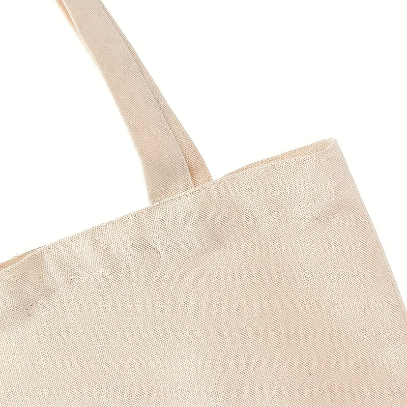 1pcs High-Quality Women Men Handbags Canvas Tote bags Reusable Cotton grocery High capacity Shopping Bag