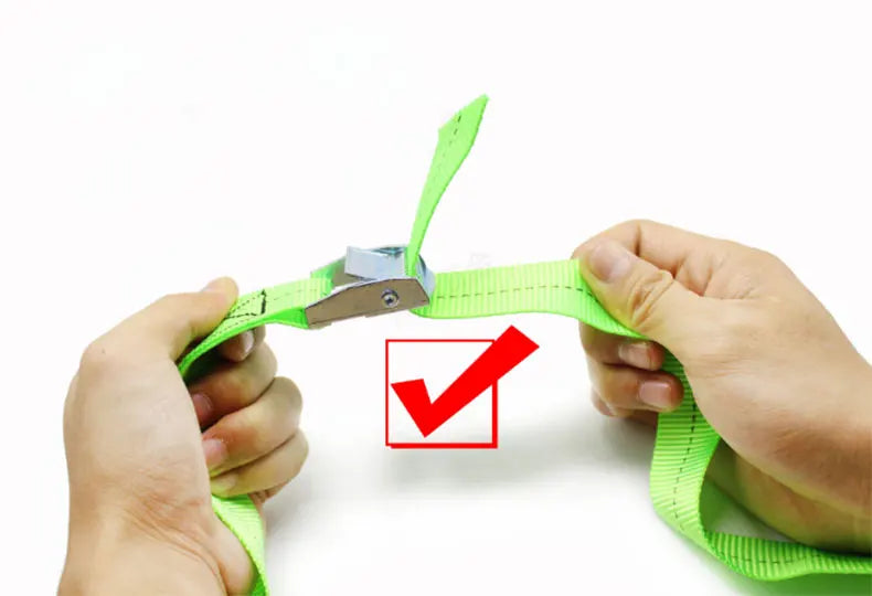 Strong Buckle Tie Down Belt cargo straps for Car motorcycle bike With Metal Buckle Tow for Luggage Bag Rope Ratchet Belt