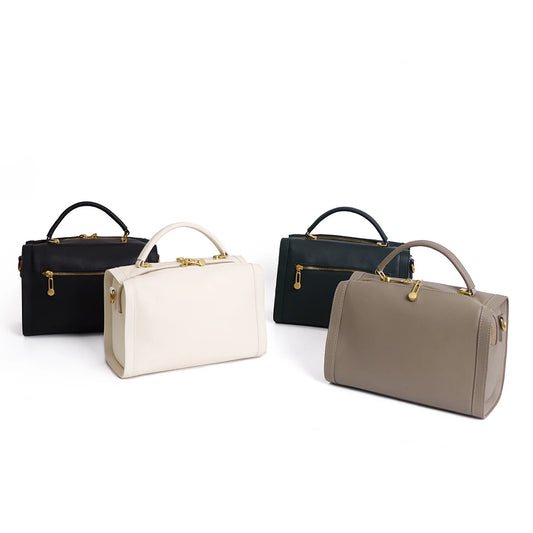 Elegant Women's Boston Pillow Bag New High Quality Versatile Single Shoulder Handbag