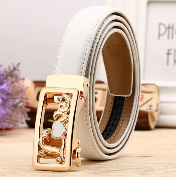 Women belts For Women's Jeans Fashion Buckle Waist Leather Strap High Quality Designer Strap belt Cinturon Mujer Cowskin belt