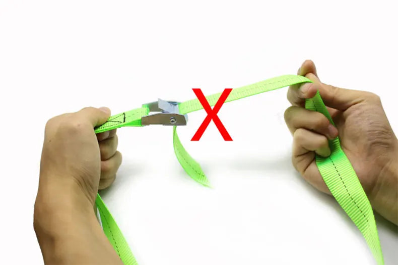 Strong Buckle Tie Down Belt cargo straps for Car motorcycle bike With Metal Buckle Tow for Luggage Bag Rope Ratchet Belt