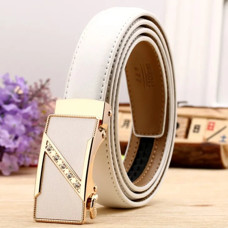 Women belts For Women's Jeans Fashion Buckle Waist Leather Strap High Quality Designer Strap belt Cinturon Mujer Cowskin belt