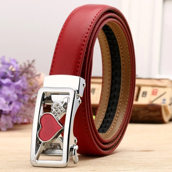 Women belts For Women's Jeans Fashion Buckle Waist Leather Strap High Quality Designer Strap belt Cinturon Mujer Cowskin belt