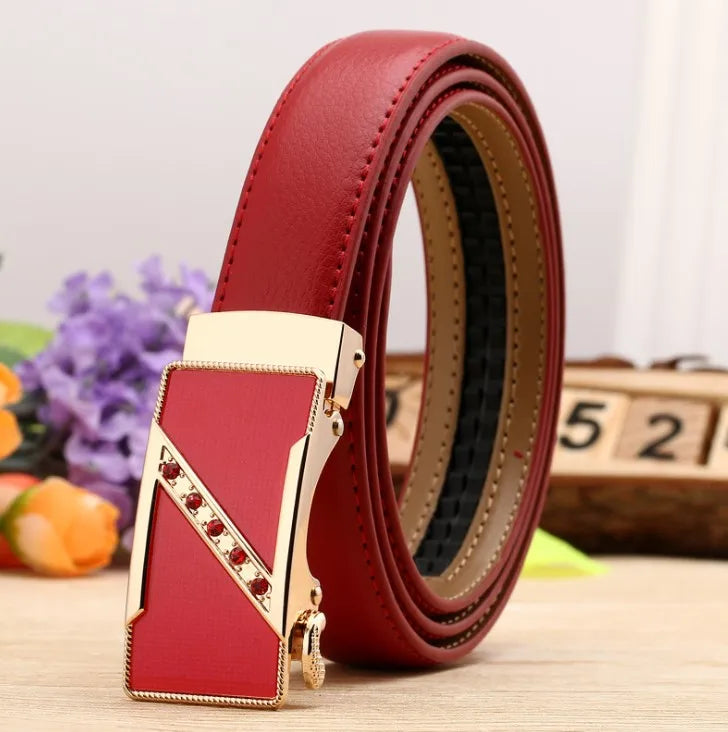 Women belts For Women's Jeans Fashion Buckle Waist Leather Strap High Quality Designer Strap belt Cinturon Mujer Cowskin belt