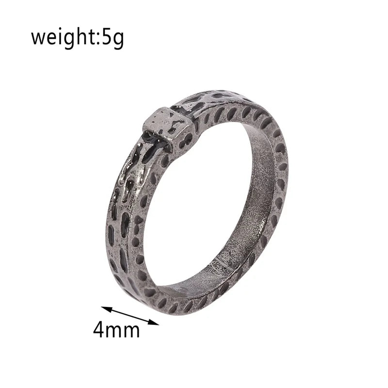 Vintage TV Series A Rings Outlander Themed Ring Men Women Wedding Retro Band Ring Fashion jewelry Wholesale