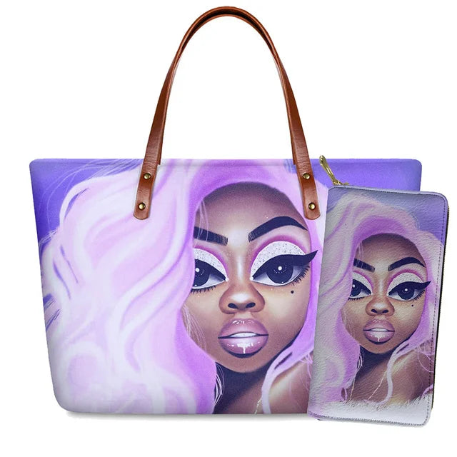Custom Designer Famous Brand Wholesale Luxury Hand Bag Sets African Ladies Hand Bags Handbag Women Purses and Handbags Crossbody