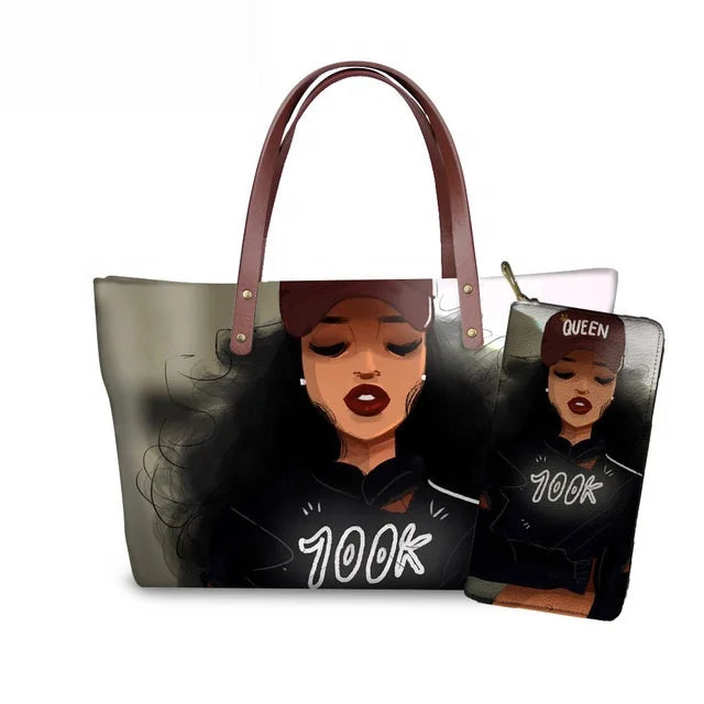 Custom Designer Famous Brand Wholesale Luxury Hand Bag Sets African Ladies Hand Bags Handbag Women Purses and Handbags Crossbody