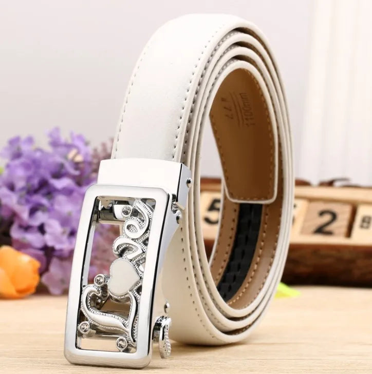 Women belts For Women's Jeans Fashion Buckle Waist Leather Strap High Quality Designer Strap belt Cinturon Mujer Cowskin belt