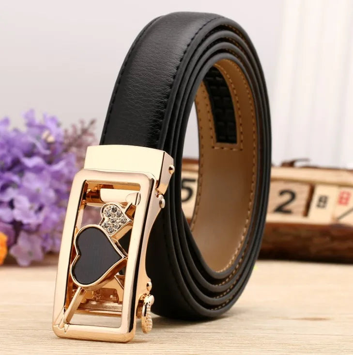 Women belts For Women's Jeans Fashion Buckle Waist Leather Strap High Quality Designer Strap belt Cinturon Mujer Cowskin belt
